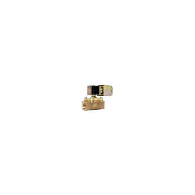 (image for) DEMA Brass Buna-N Diaphragm Standard Solenoid Valve, Teflon Available, Normally Closed, 3/4" NPT, 0.750" Orifice Diameter, 150 p