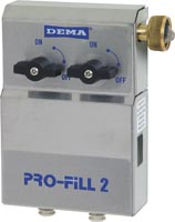 (image for) DEMA Pro-Fill Dual Dispenser with 3/8" John Guest Water Inlet Air Gap Model