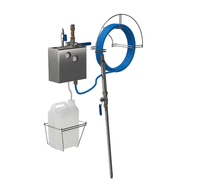 (image for) Brightwell EcoFoam Station, 1 Product, 50 ft Hose, Bracket