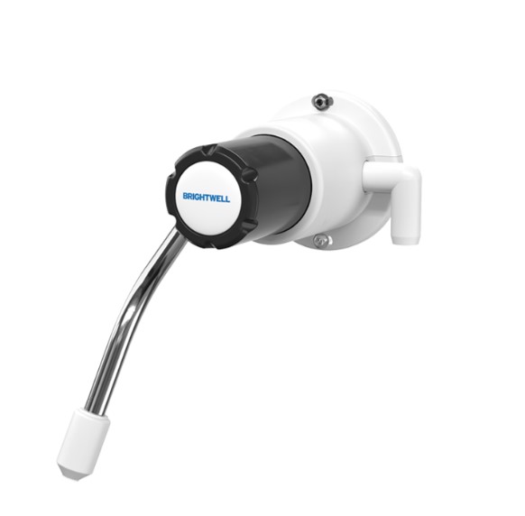 (image for) Brightwell EcoMini 1oz Pump, 12" Aluminum Delivery Spout