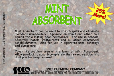 (image for) Mint Absorbent Granules, Case of 12