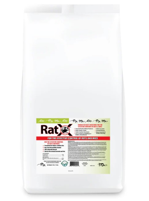 (image for) RatX Pellets, 25 lbs bag