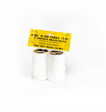 (image for) 4" Adhesive Roller Refills, case of 12 rolls