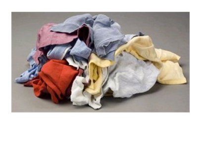 (image for) Sweatshirt Rags, Colored, 25 lbs bales, pallet of 50