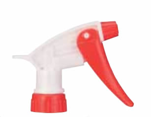(image for) 9" Trigger Sprayer - Red & White, Case of 200